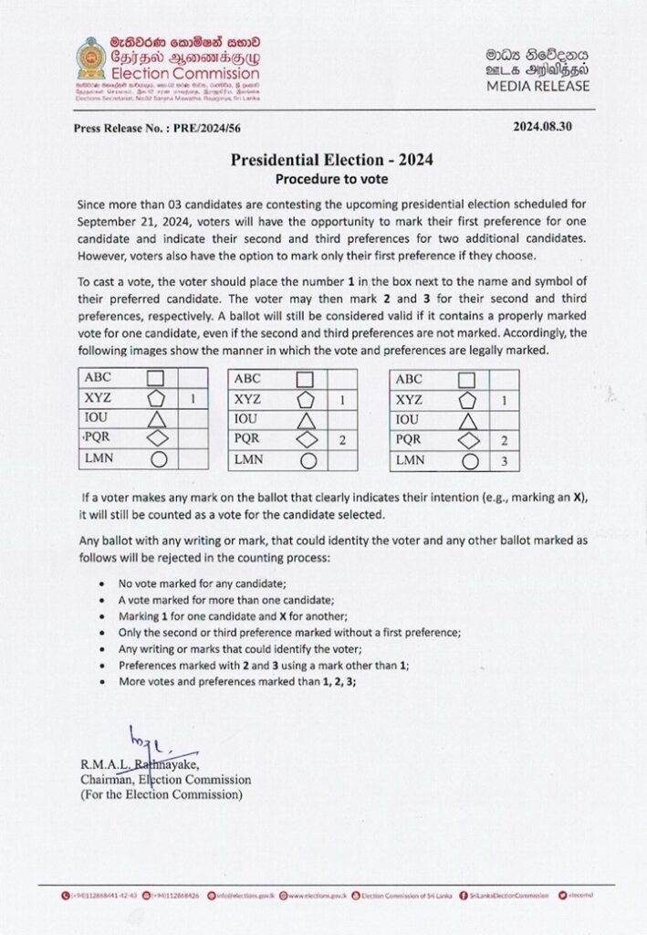 How to Cast Your Vote in the Upcoming Presidential Election EC Releases Key Guidelines