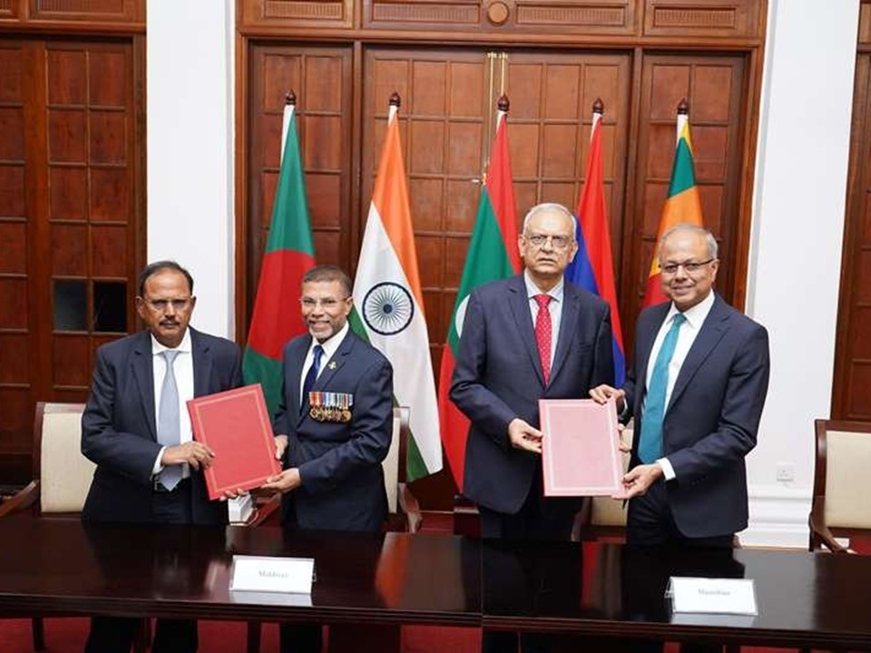 India’s NSA Ajit Doval Signs Key Security Pact in Colombo