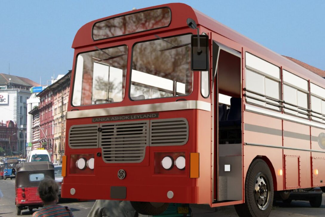 Bus in Sri Lanka