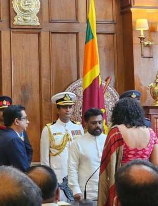 Dr. Harini Amarasuriya Sworn in as Sri Lanka's New Prime Minister