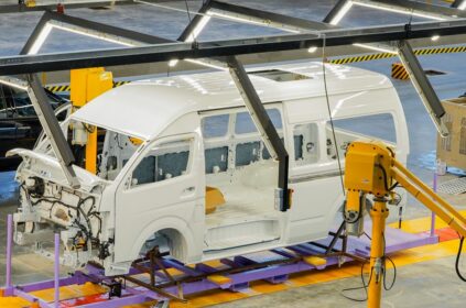 Vehicle Ramp ar Western Automobile Assembly Plant in Kuliyapitiya