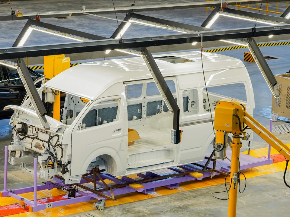 Vehicle Ramp ar Western Automobile Assembly Plant in Kuliyapitiya