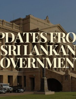 updates from Sri Lankan Government