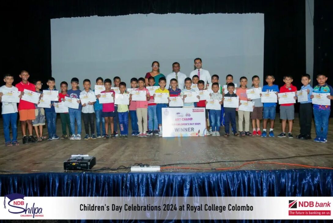 NDB Bank Brings Joy and Learning to Royal College on World Children’s Day – BusinessNews.LK