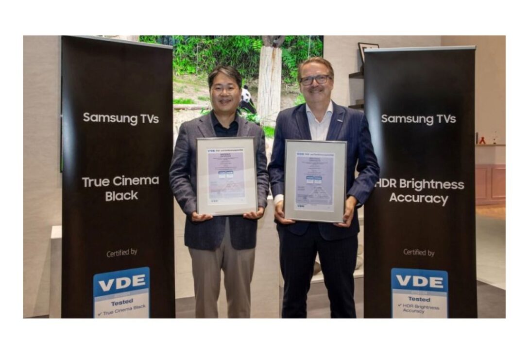 Samsung 2024 Neo QLED and QLED TVs Receive Industry-First Picture Quality Excellence Certifications From VDE