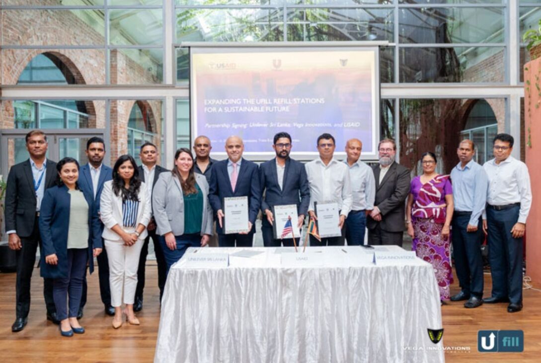 Unilever Sri Lanka Partners with USAID and Vega Innovations to scale-up Refillable Systems - BusinessNews,LK