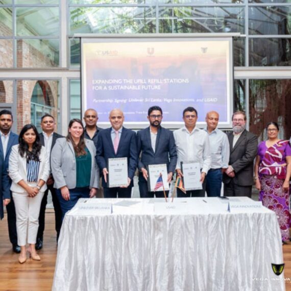 Unilever Sri Lanka Partners with USAID and Vega Innovations to scale-up Refillable Systems - BusinessNews,LK