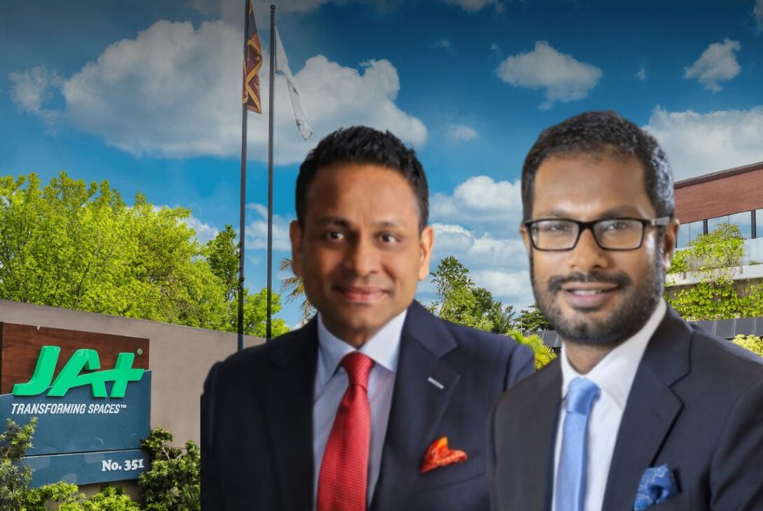 Aelian Gunawardene Managing Director & Nishal Ferdinando Chief Executive Officer JAT Holdings PLC - BusinessNews.LK