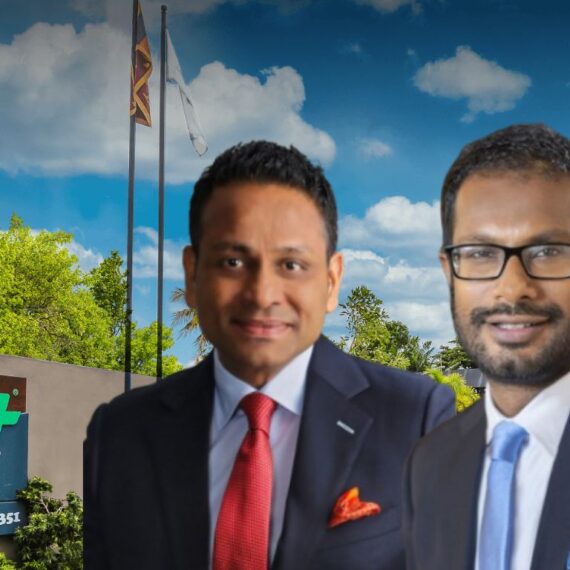 Aelian Gunawardene Managing Director & Nishal Ferdinando Chief Executive Officer JAT Holdings PLC - BusinessNews.LK