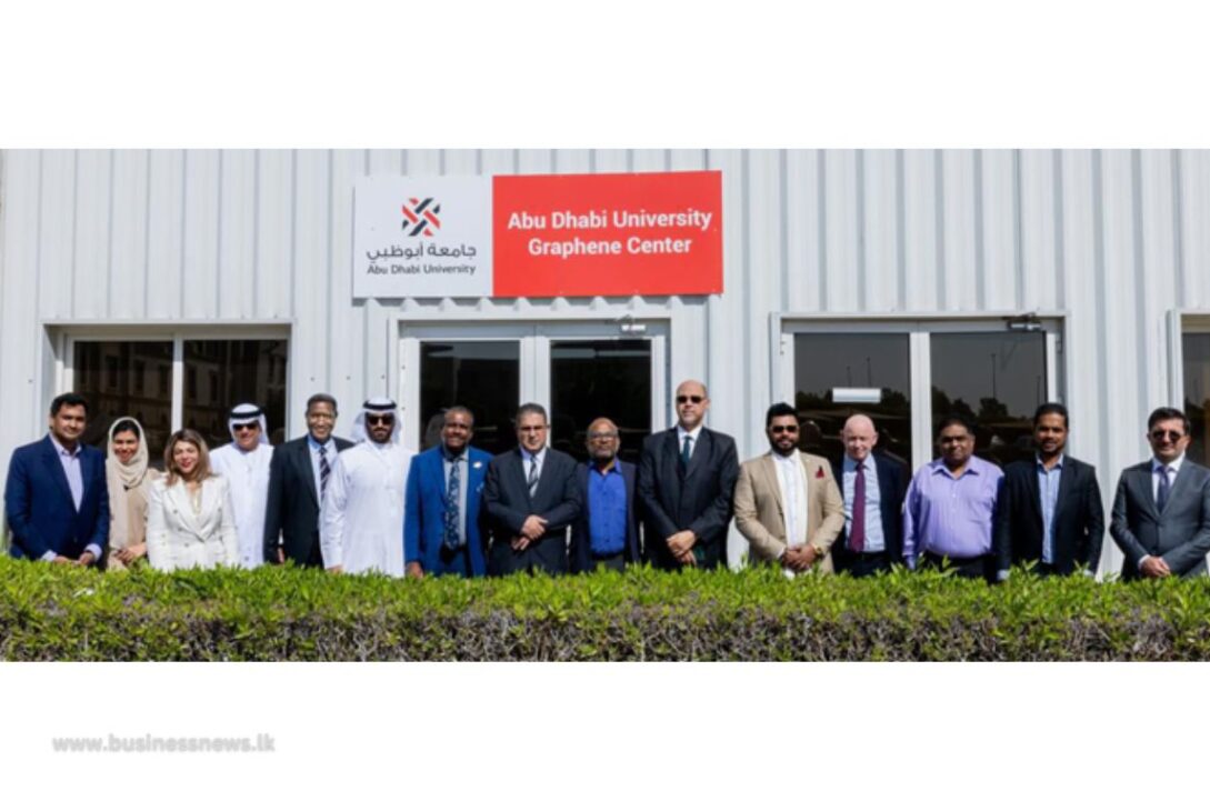 Inovartic Investment Launches Groundbreaking Abu Dhabi University Graphene Centre in Partnership with SLINTEC - BusinessNews.LK