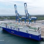 LNG-Powered Vessel Glovis Selene Makes Maiden Call at Hambantota International Port - BusinessNews.LK