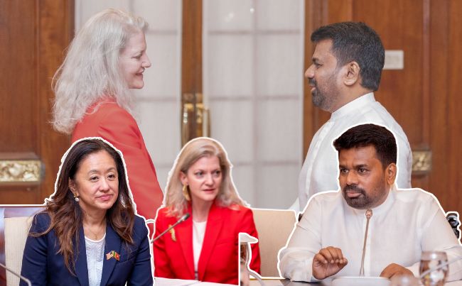 Under Secretary President meets US Under Secretary Allison Hooker to advance recovery ...
