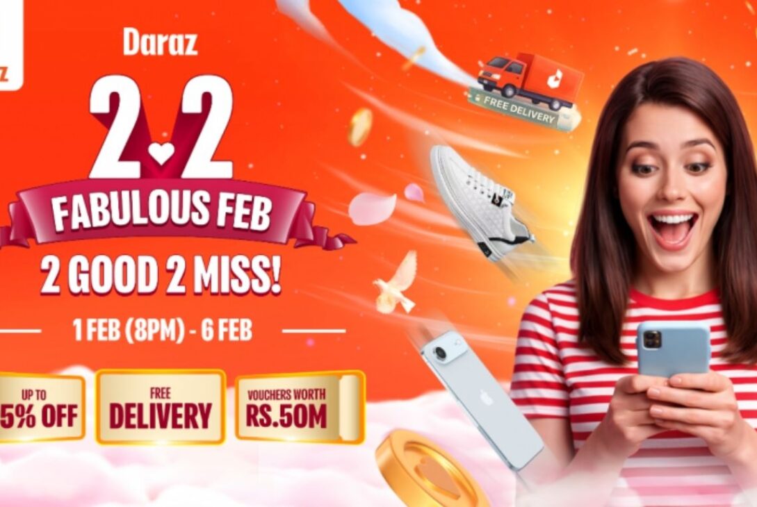 Daraz Sri Lanka’s 2.2 “Fabulous Feb” brings Valentine-season deals