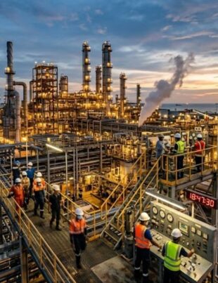 Brent Oil Tops 0 as Middle East Attacks Raise Fresh Fuel Cost Risks