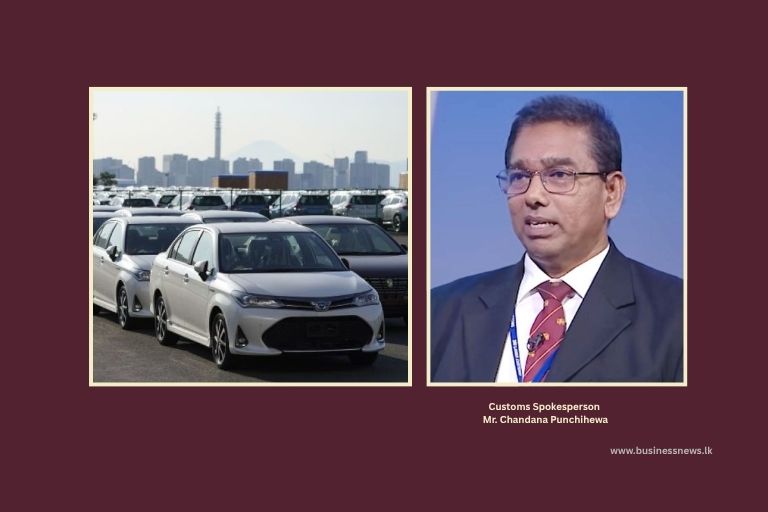 No Major Reduction in Vehicle Imports Despite Surcharge – Customs Spokesperson Chandana Punchihewa