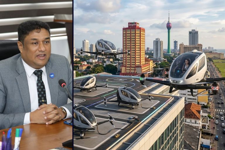 Civil Aviation Eyes Six-Passenger Drone Pilot Project in Sri Lanka