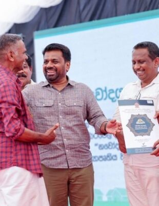 Navodayapuram Housing Project Handed Over to 50 Landslide-Affected Families