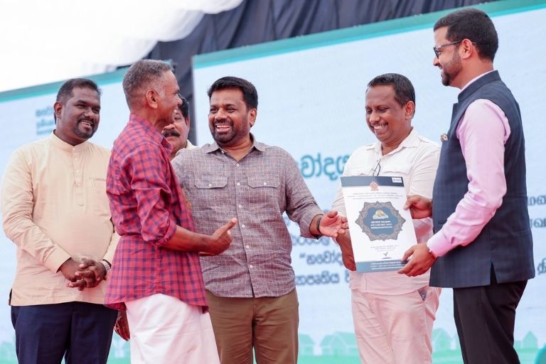 Navodayapuram Housing Project Handed Over to 50 Landslide-Affected Families