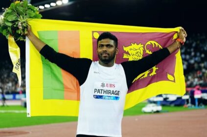 Rumesh Tharanga Wins Zurich Diamond League Javelin With 92.07m Throw