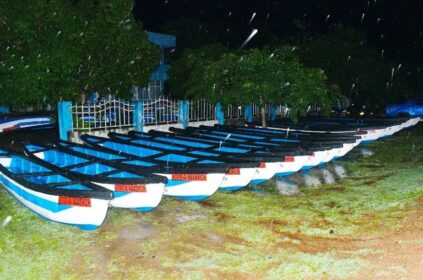 19 Fishermen Affected by Ditwah Receive Boats in Kilinochchi