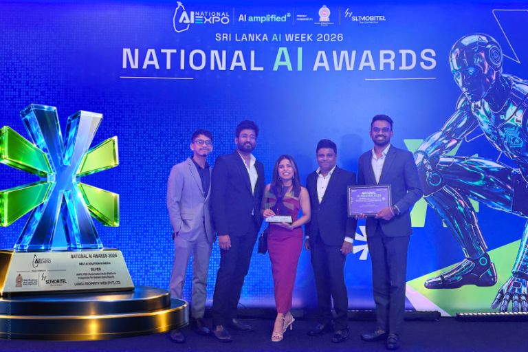 LankaPropertyWeb Becomes First Real Estate Company to Win National AI Award