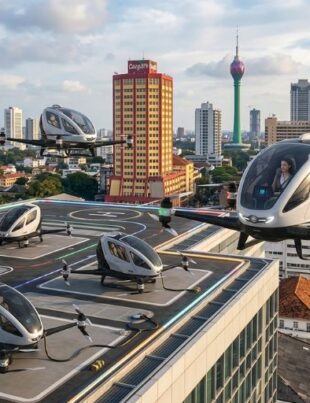 Sri Lanka’s Passenger Drone Flight Operations Expected to Start by October